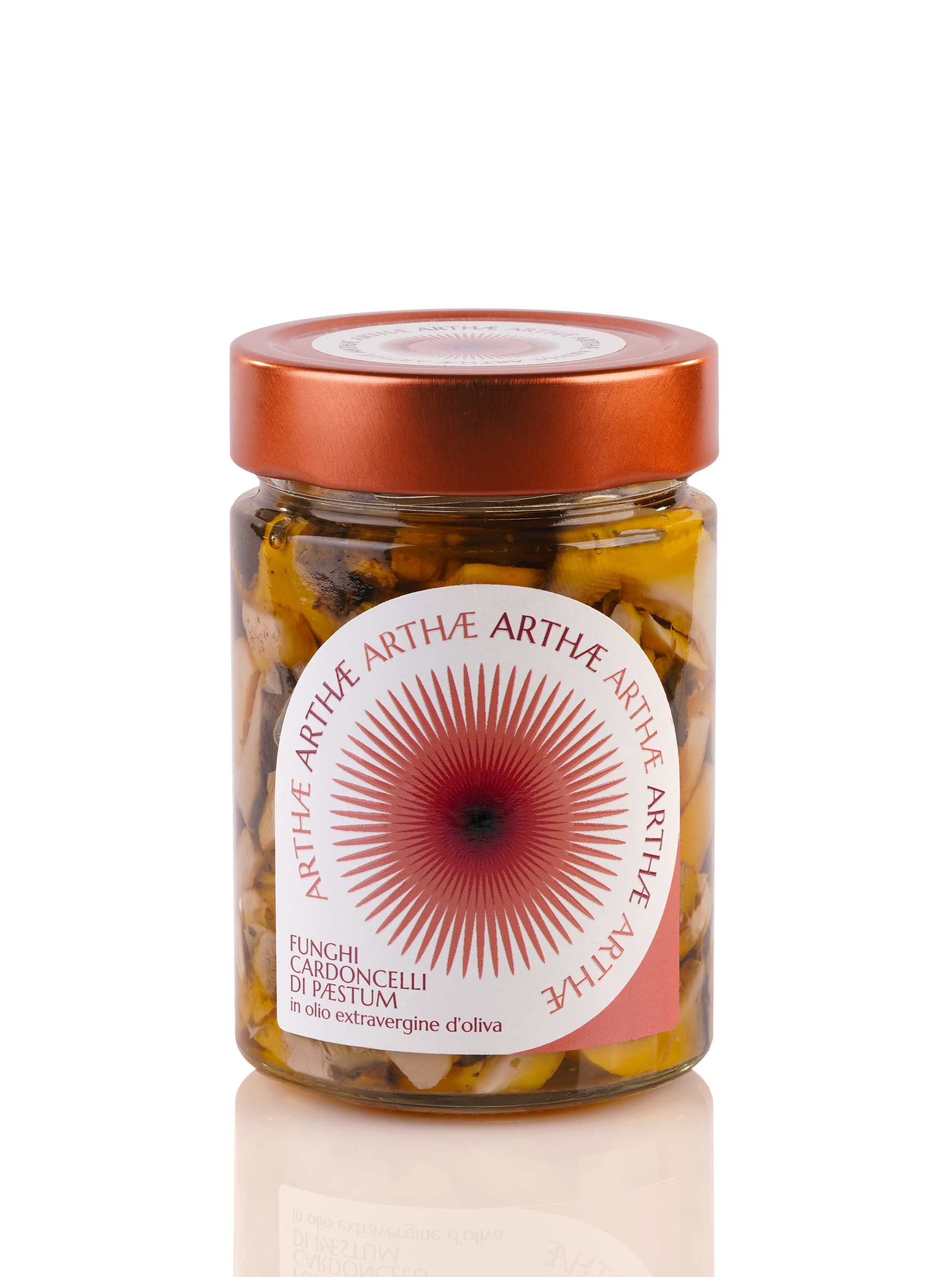 Funghi cardoncelli di Paestum in olio extravergine di oliva