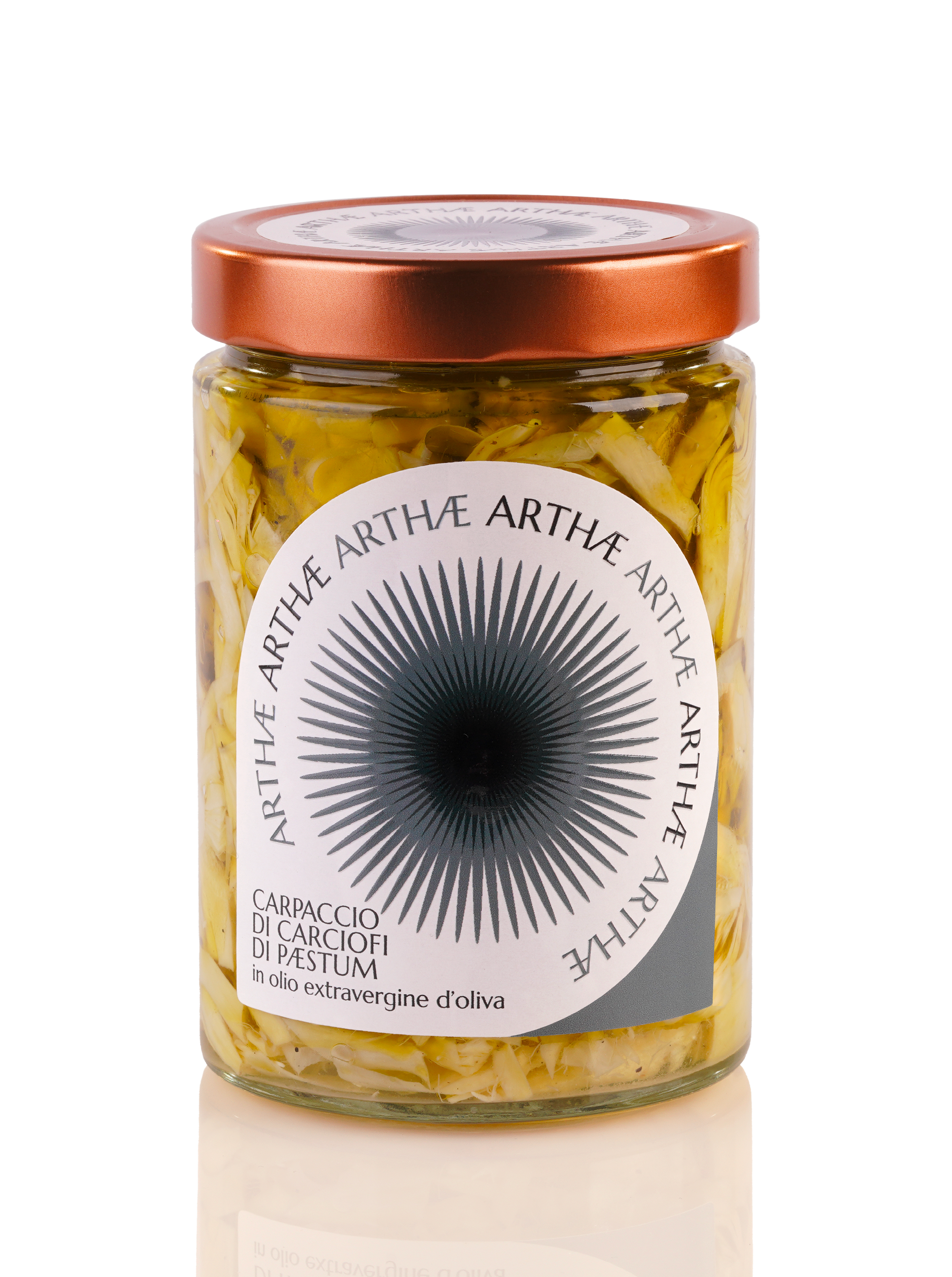 Carpaccio di carciofi di Paestum in olio extravergine di oliva